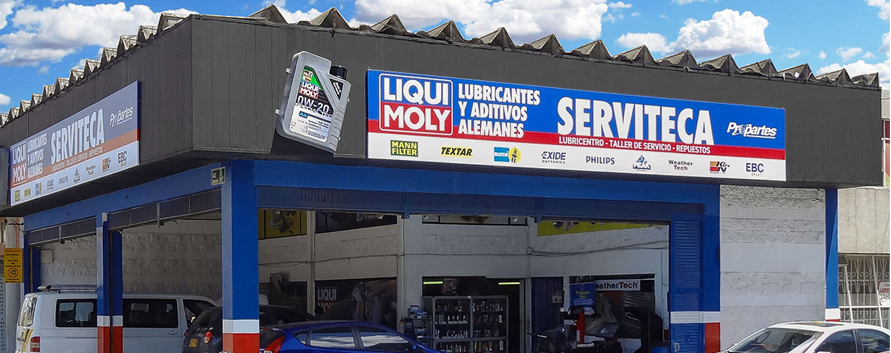 Serviteca 76: Punto de Venta y Cambio de Aceite Liqui Moly en Bogotá
